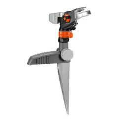 Arroseur Canon Pic Métal Premium Gardena Tête Arrosage Laiton 75-490 M² -Magasin D'Outils De Jardinage arroseur canon sur pic metal premium gardena tete darrosage laiton reglable 75 490m2 1