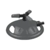 Arroseur Rotatif Circulaire 3 Bras Embase Jardin Buses Réglables Gris