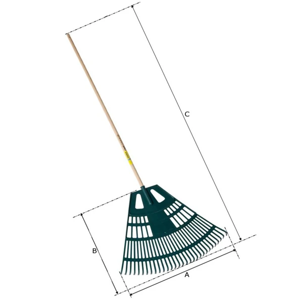 Balai Gazon Extra Large Entretien Pelouse - Perrin - Manche 150 Cm 2 Balai Gazon Extra Large Entretien Pelouse - Perrin - Manche 150 Cm – Image 2