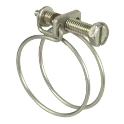 Collier Serrage à Vis Double Fil Ø 28mm Tuyau Arrosage 24 à 28 Mm X 2