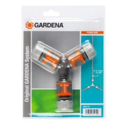 Ensemble Complet Dérivation Y Tuyau Ø 13-15 Mm 4 Raccords Gardena -Magasin D'Outils De Jardinage ensemble complet derivation tuyau arrosage 13 15 mm 4raccords gardena 2