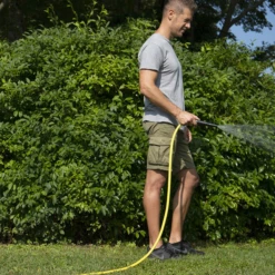 Magasin D'Outils De Jardinage 9 Tuyau D'arrosage Idro Yellow Fitt - Diamètre 25 Mm - 25 Mètres - Jaune