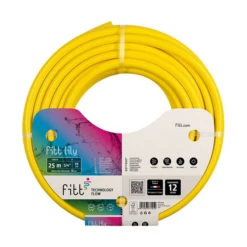 Tuyau Arrosage Semi-professionnel Lily Fitt 15 Mm 15 Mètres Jaune -Magasin D'Outils De Jardinage fitt lily arrosage irrigation