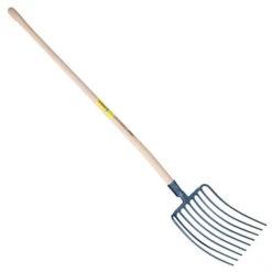Fourche à Cailloux 9 Dents Perrin Emmanchement Cintré 135 Cm 632235 -Magasin D'Outils De Jardinage imageproduct357330 1