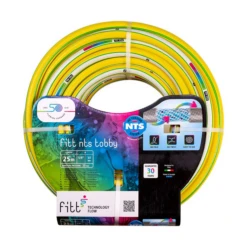 Tuyau D'arrosage NTS Tobby Fitt Diamètre 30 Mm Longueur 25 Mètres Jaune -Magasin D'Outils De Jardinage nts tobby arrosage fitt 1