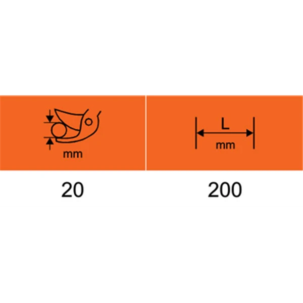 Sécateur Professionnel Forgé P3 Bahco Longueur 20 Cm P3-20-F 1 Sécateur Professionnel Forgé P3 Bahco Longueur 20 Cm P3-20-F