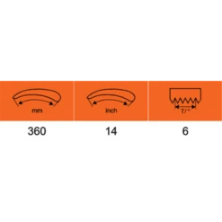 Scie à élaguer Perche Trempée Et Réaffûtable Bahco Manche Acier 360 Mm -Magasin D'Outils De Jardinage p138451 1