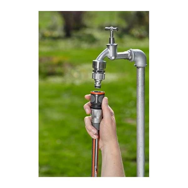 Raccord D'arrosage Rapide Premium Pour Tuyau Ø 13 - 15 Mm - Gardena - A Fixer Au Nez De Robinet 18255-20 4 Raccord D'arrosage Rapide Premium Pour Tuyau Ø 13 - 15 Mm - Gardena - A Fixer Au Nez De Robinet 18255-20 – Image 4