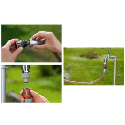 Raccord D'arrosage Rapide Premium Pour Tuyau Ø 13 - 15 Mm - Gardena - A Fixer Au Nez De Robinet 18255-20 6 Raccord D'arrosage Rapide Premium Pour Tuyau Ø 13 - 15 Mm - Gardena - A Fixer Au Nez De Robinet 18255-20 -Magasin D'Outils De Jardinage p256869 pic3