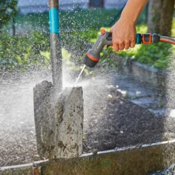 Pistolet Arrosage Multi-jets Comfort EcoPulse Gardena 4 Jets Réglables -Magasin D'Outils De Jardinage pistolet darrosage multi jets comfort ecopulse gardena 4jets reglables fonction nettoyage 7