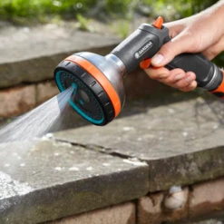 Pistolet Arrosage Multi-jets Réglable Premium Gardena 5 Jets En Métal