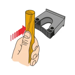 Porte Outils Sur Rail Perrin 500mm Avec 3 Crochets | Quincaillerie Pro -Magasin D'Outils De Jardinage porte outils utilisation1