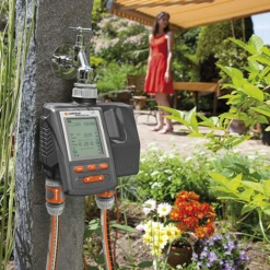 Programmateur électronique Arrosage Automatique MultiControl Duo Gardena -Magasin D'Outils De Jardinage programmateur electronique arrosage automatique multicontrol duo gardena 2sorties 5