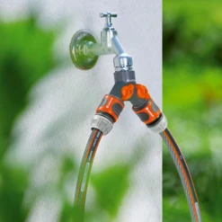 Raccord Automatique Sélecteur 2 Voies Vanne Robinet 20/27 26/34 Gardena -Magasin D'Outils De Jardinage raccord automatique selecteur 2voies avec vanne arret robinet 20 27 26 34 gardena 3