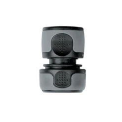 Raccord Rapide Plastique Tuyau Arrosage Fitt 19mm Bi-matière Noir