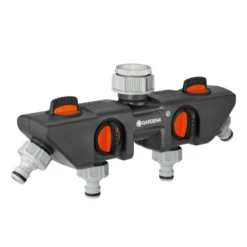 Raccord Sélecteur Arrosage 4 Sorties Robinet 20/27 26/34 Gardena -Magasin D'Outils De Jardinage raccord selecteur arrosage 4sorties reglables robinet filetage 20 27 26 34 gardena 1