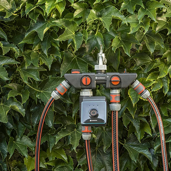 Raccord Sélecteur Arrosage 4 Sorties Robinet 20/27 26/34 Gardena