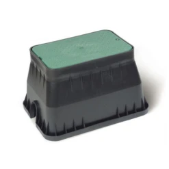 Regard 12" Rectangulaire Vannes Arrosage Enterré 51x38x30 Cm Couvercle