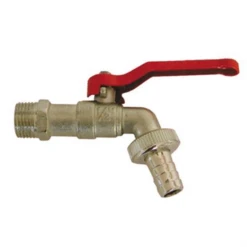 Robinet Arrosage 20/27 Raccord Nez Boisseau Sphérique 15/21 Laiton