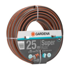 Tuyau Arrosage Premium SuperFlex Gardena 35 Bar Ø 15 Mm 25 Mètres