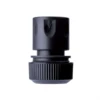 Raccord Rapide Plastique Tuyau Arrosage Fitt Diamètre 19 Mm Noir