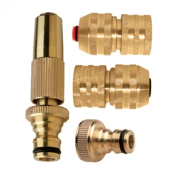 Ensemble D'arrosage Laiton Ø19mm Lance D'arrosage Raccords Nez Robinet